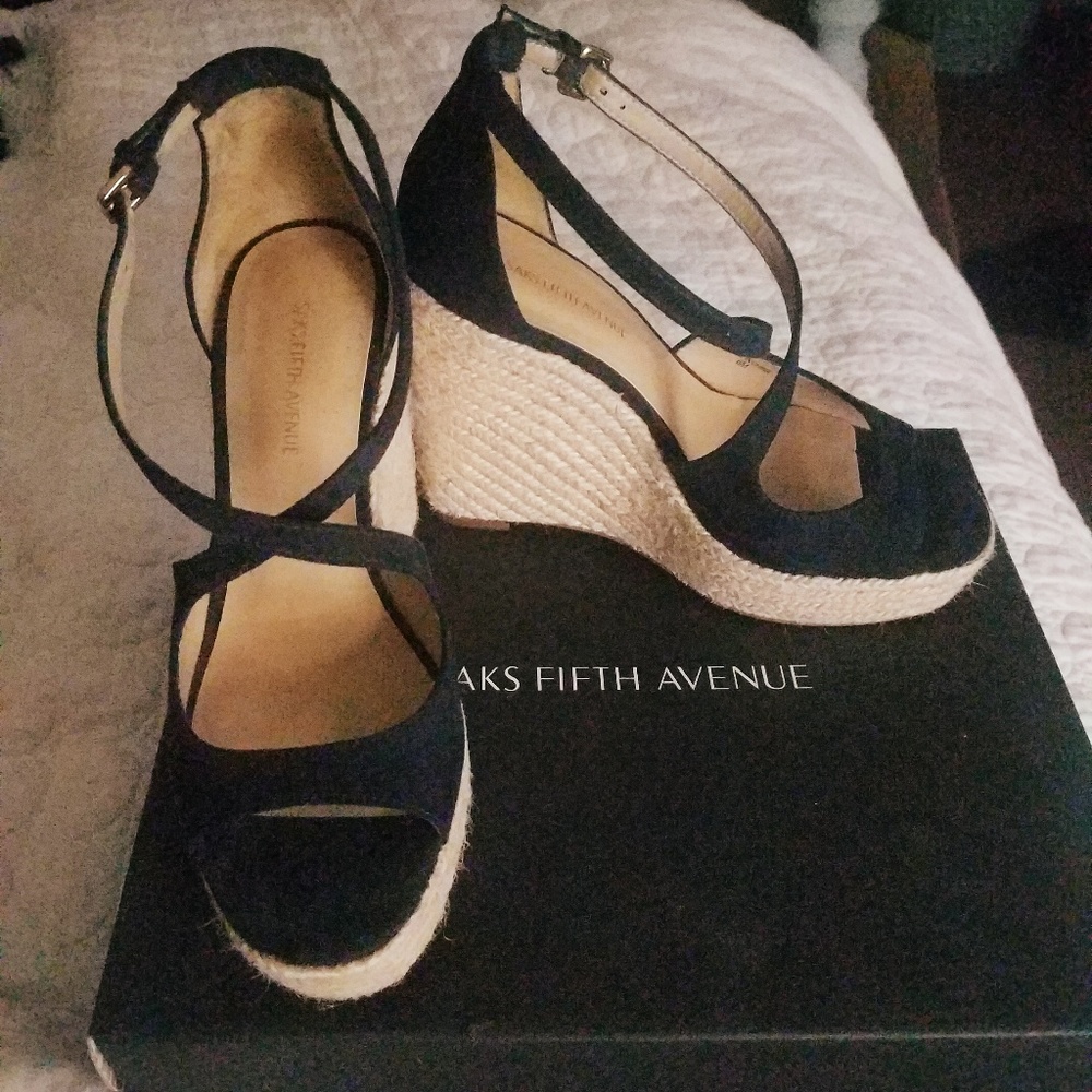 Saks Fifth Avenue Wedges
